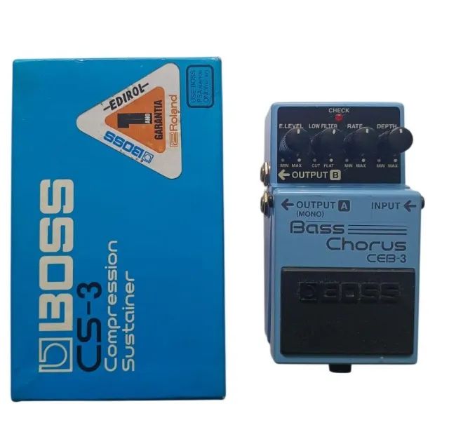 Pedal Bass Chorus CEB-3 Boss - Instrumentos musicais - Recreio dos