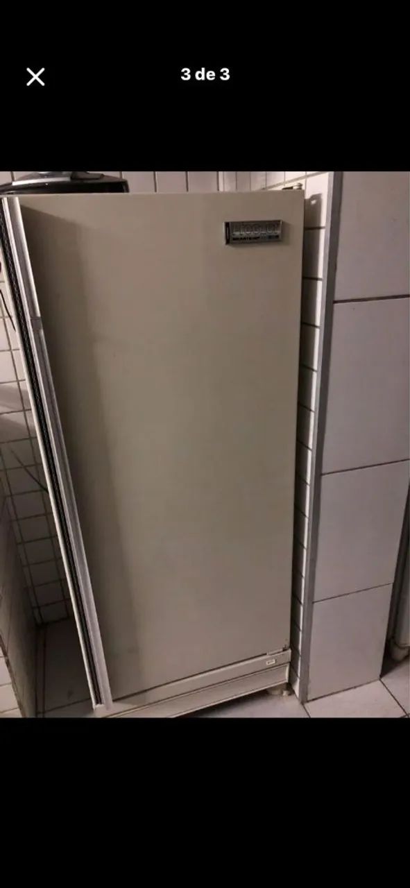 Freezer Brastemp funcionando perfeitamente em ótimo estado de conservação 