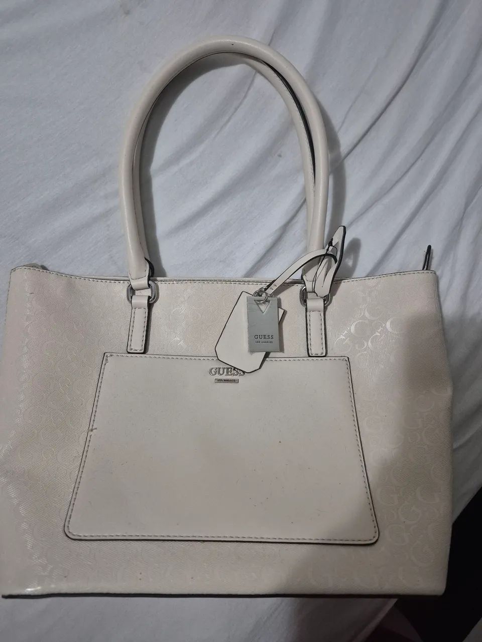 Bolsa guess linha Cuba off White original  - Foto 5