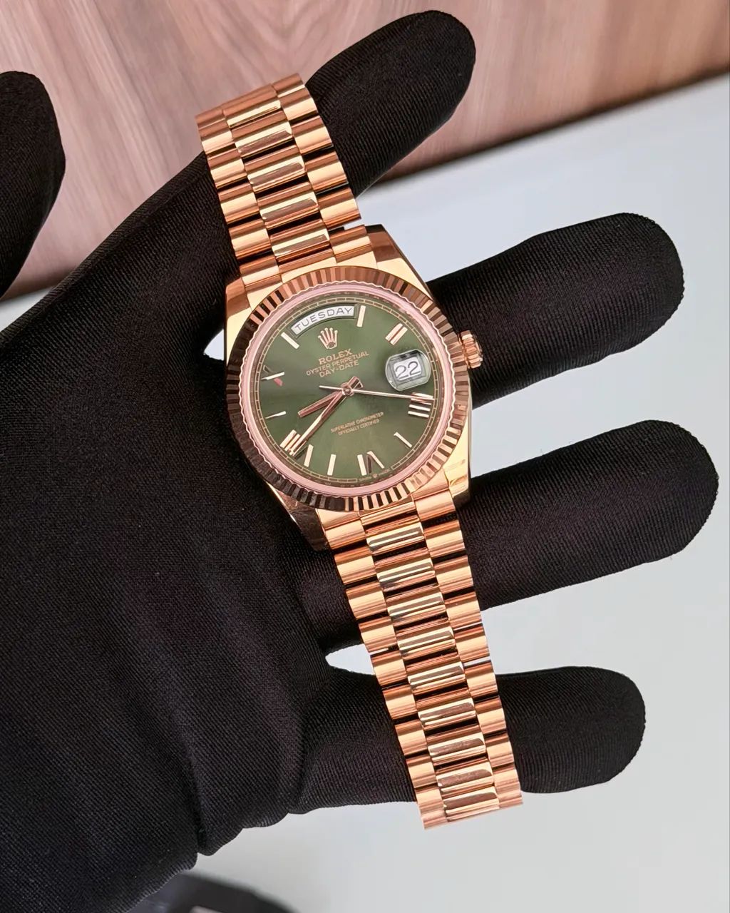 Rolex Day-Date Olive Green 40mm - Foto 2