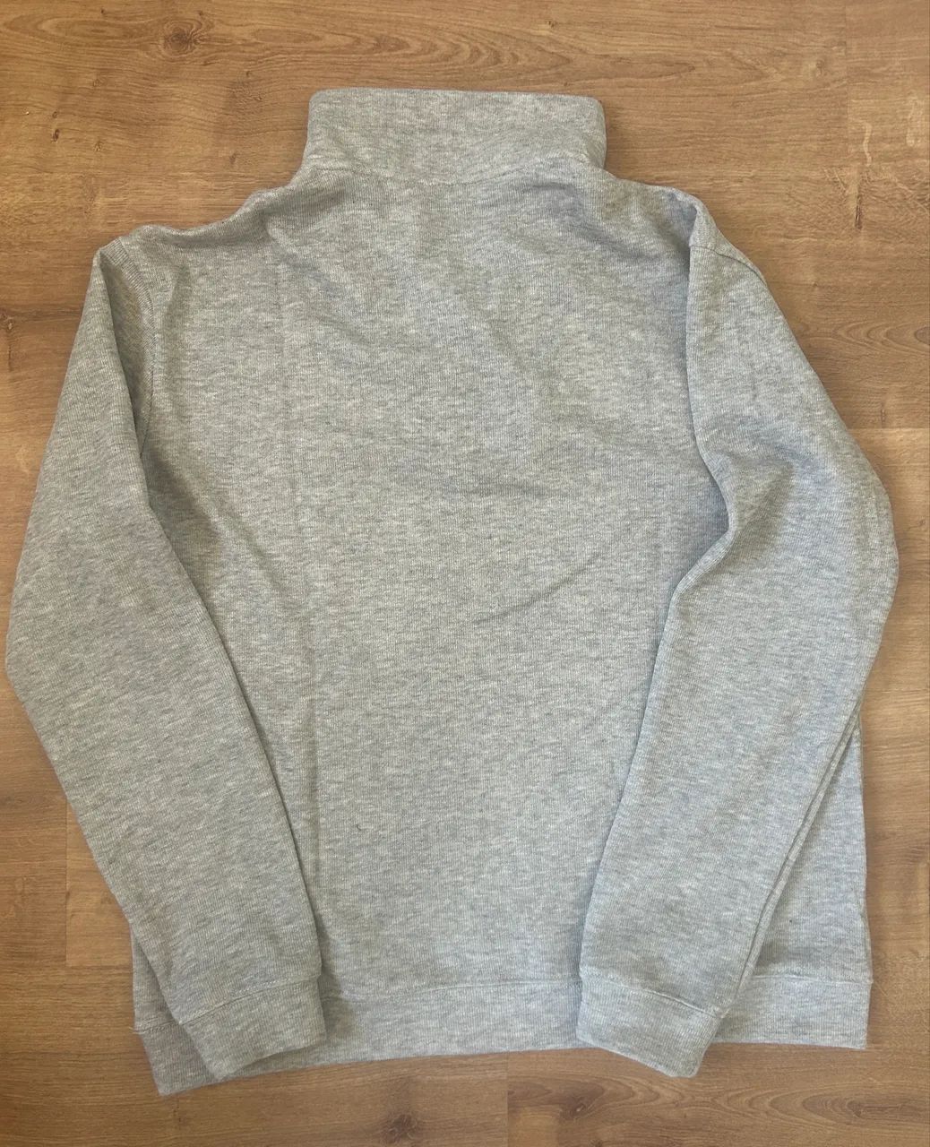 Suéter quarter zip Ralph Lauren cinza M - Foto 2