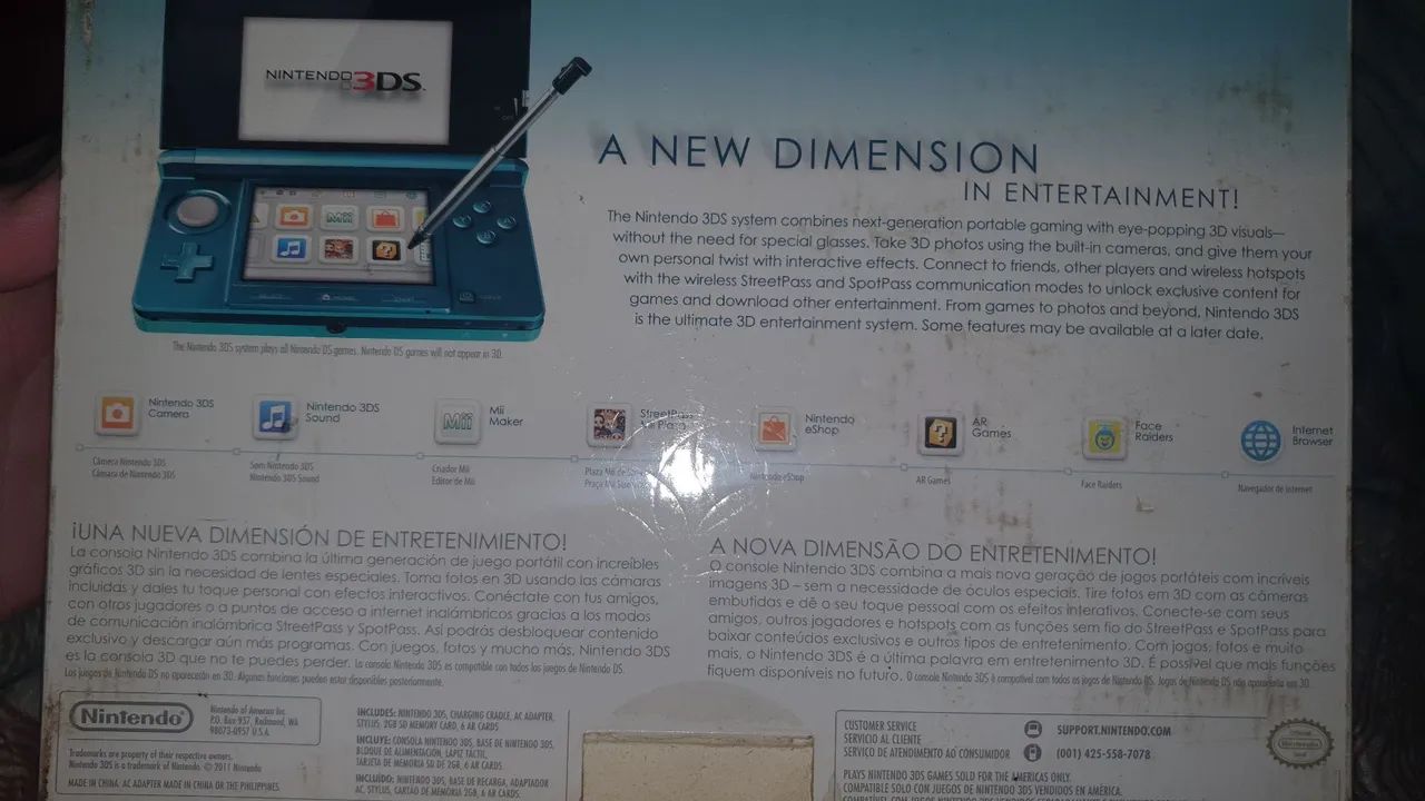 3ds old modelo aqua blue  - Foto 5