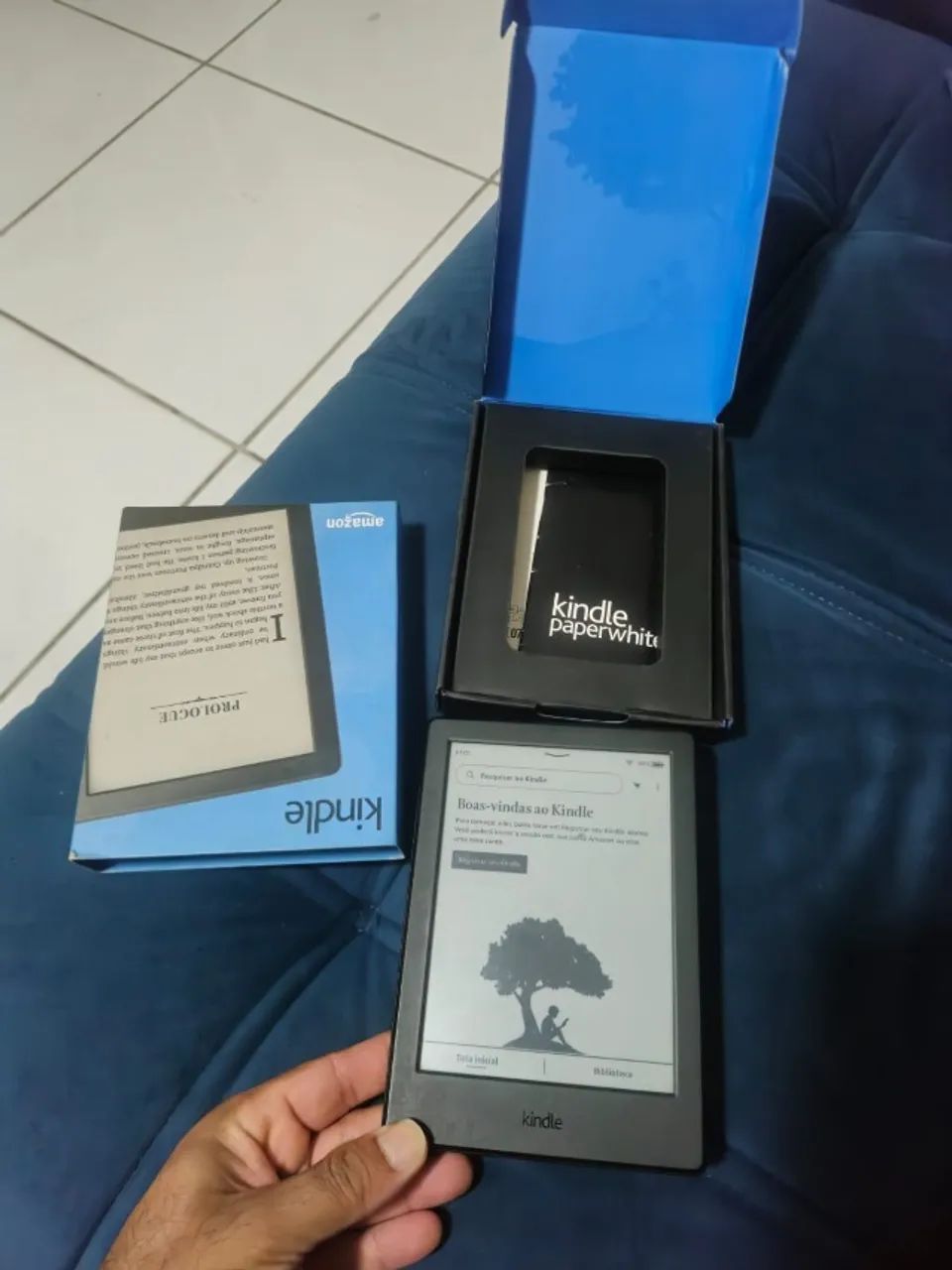 Kindle 8ª Geração 4GB - Original na Caixa - Foto 2
