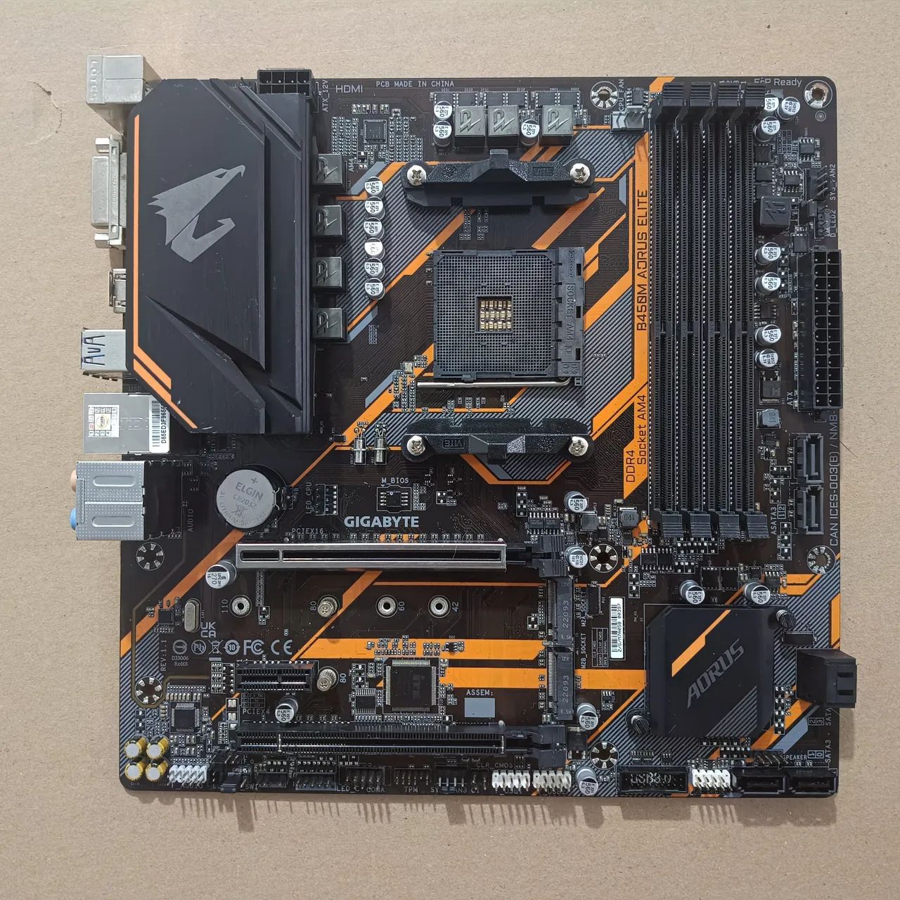 PLACA MÃE B450M AORUS ELITE  - Foto 2
