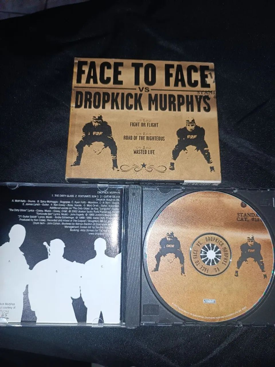 Cd Split Dropkick Murphys Face Tô Face Hardcore Punk