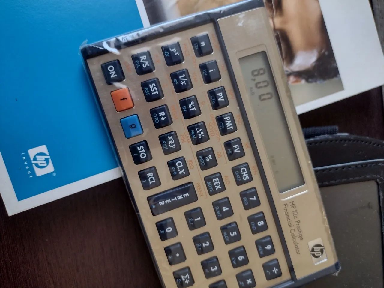 Calculadora HP 12c Prestige Original (Com Manual) - Foto 2