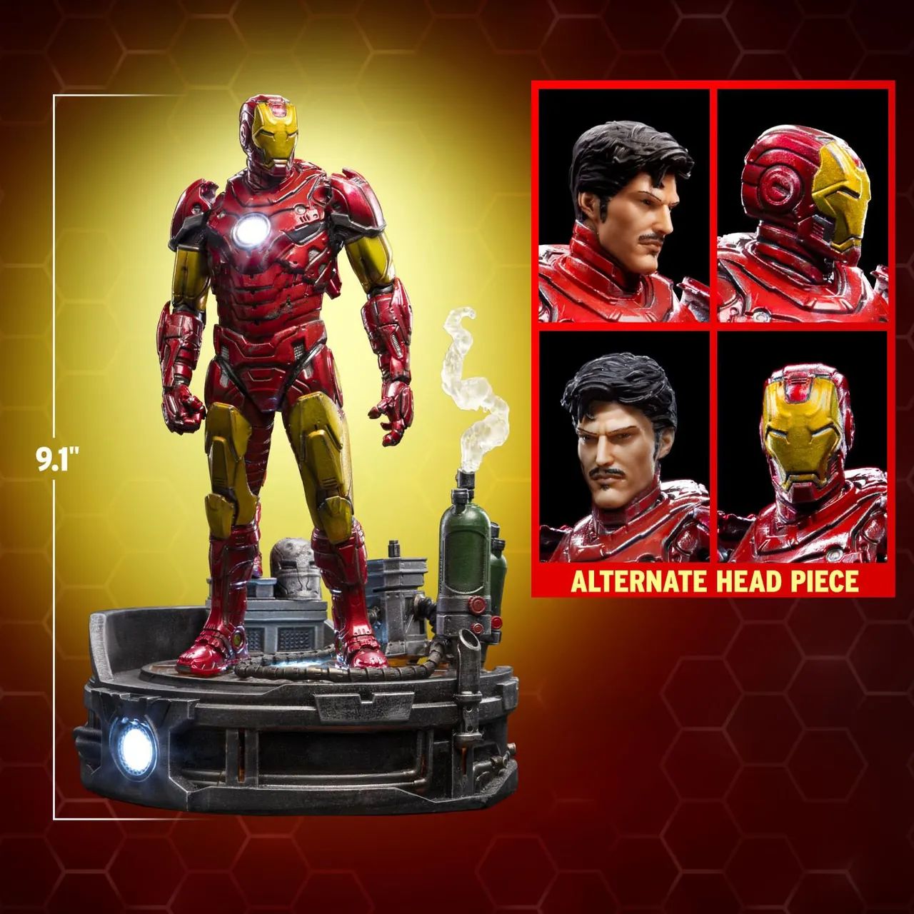 Iron Man Unleashed - Iron Studios - Foto 2