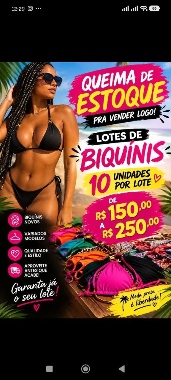 Lotes de biquines