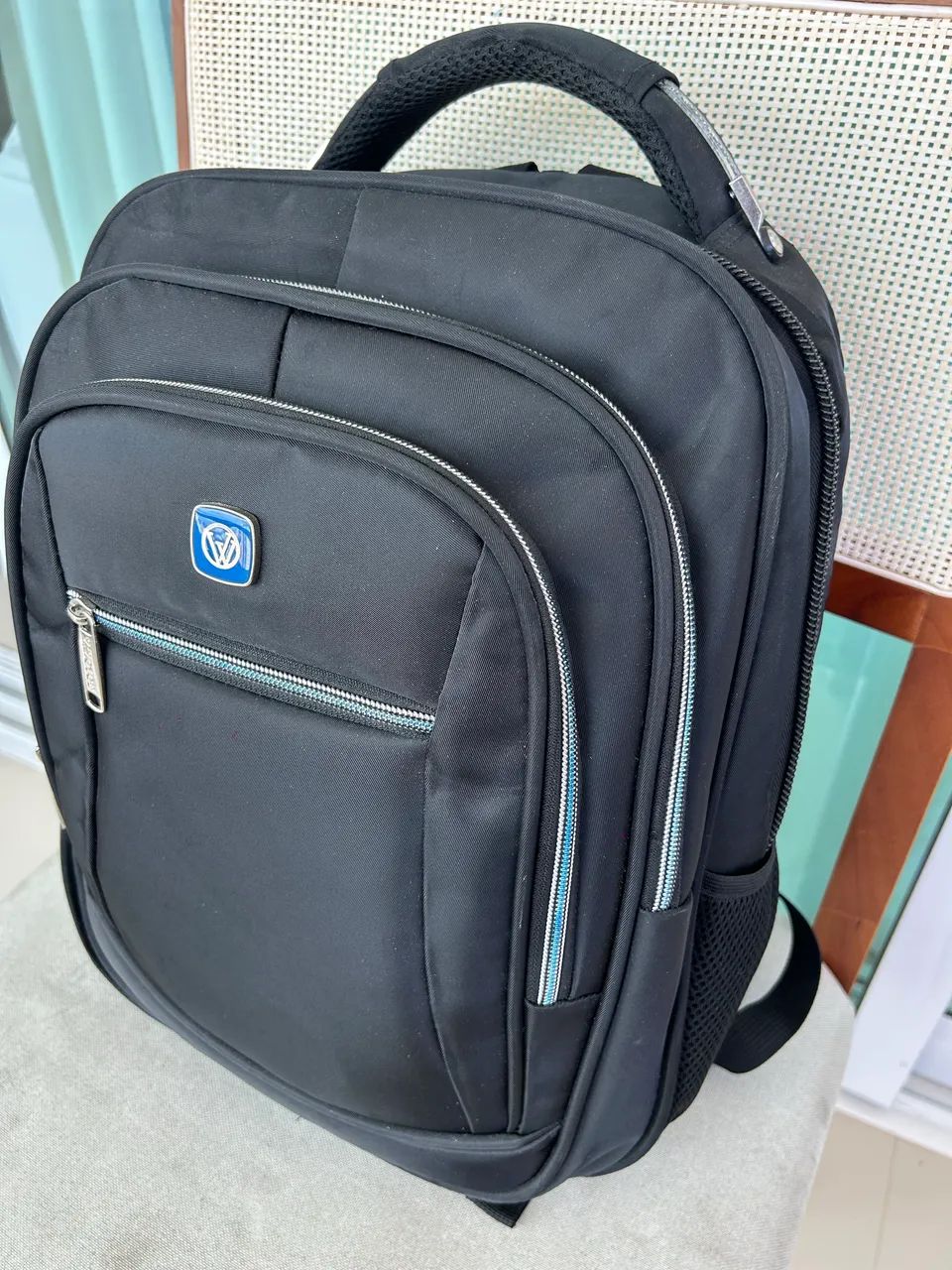 Mochila Preta Notebook  4 divisórias  - Foto 3