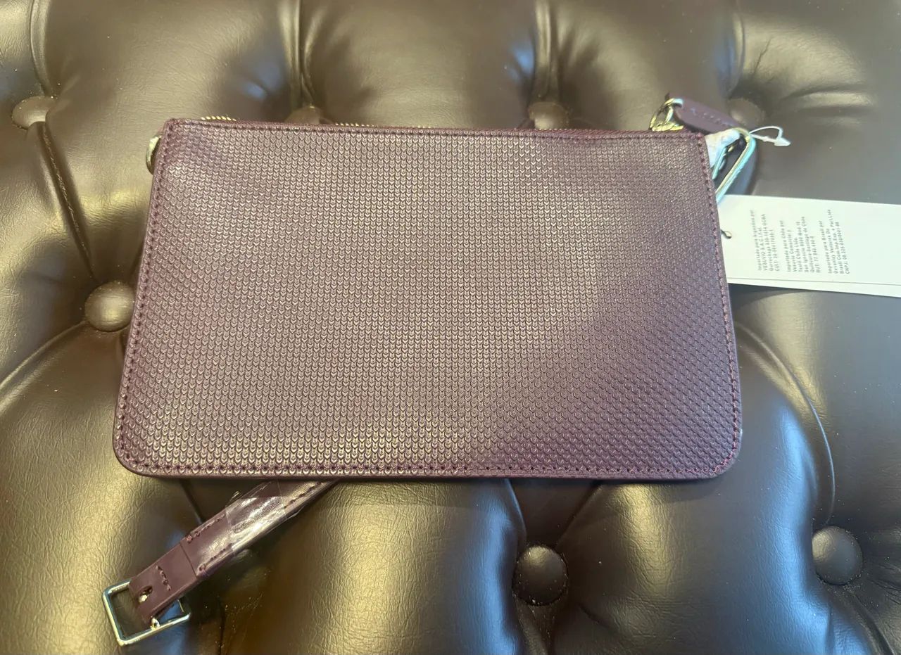 Bolsa de ombro couro - Lacoste original - Foto 5