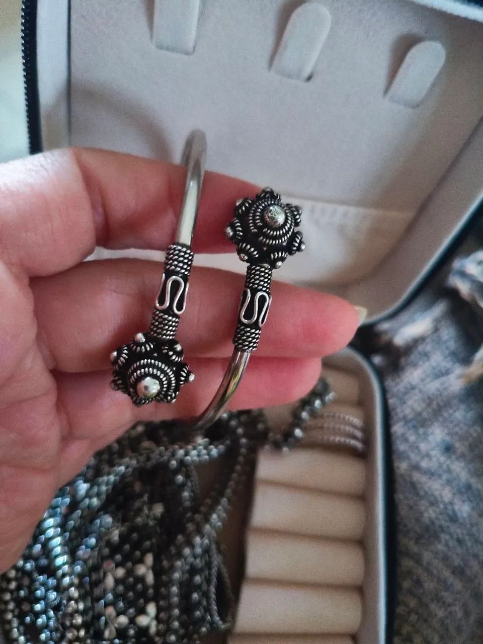 Bracelete prata bali 925 - Foto 2