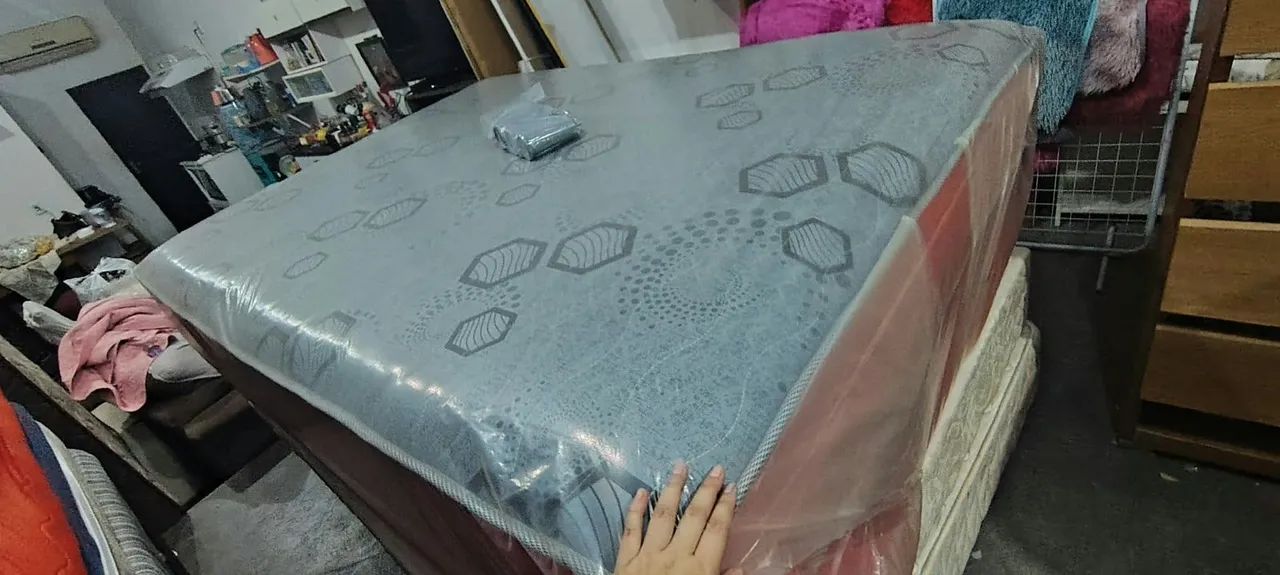 Cama box espuma alta super macia  - Foto 5