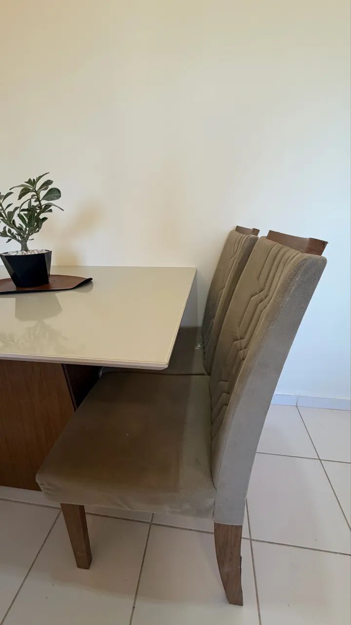 Mesa de Jantar 4 Lugares com 4 Cadeiras - Foto 5