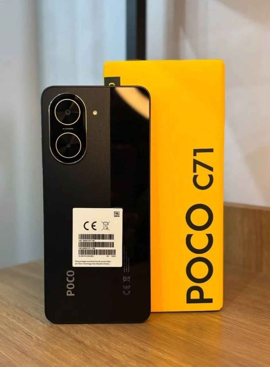 Poco C71 Preto (NOVO) - Foto 2