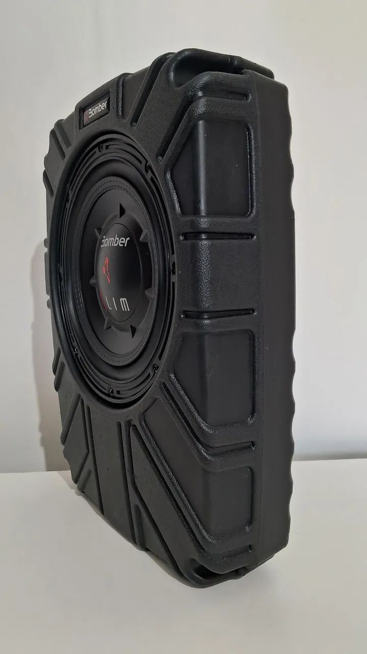 Caixa slin Bomber amplificada com sub 8" - Foto 3