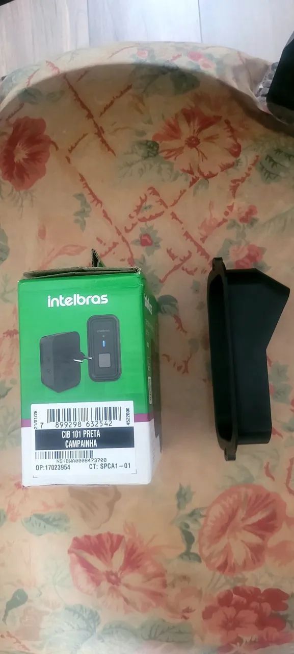CAMPAINHA INTELBRAS CIB 101 LACRADA COMPLETA COM CAPA DE PROTEÇÃO - Foto 2