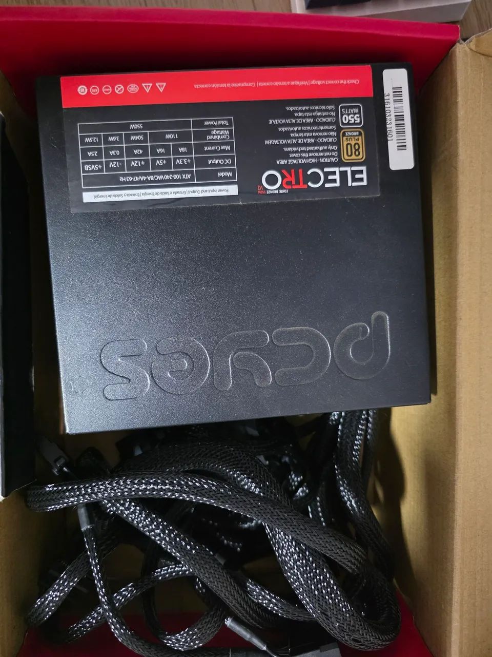 Fonte pcyes 550w - Foto 2