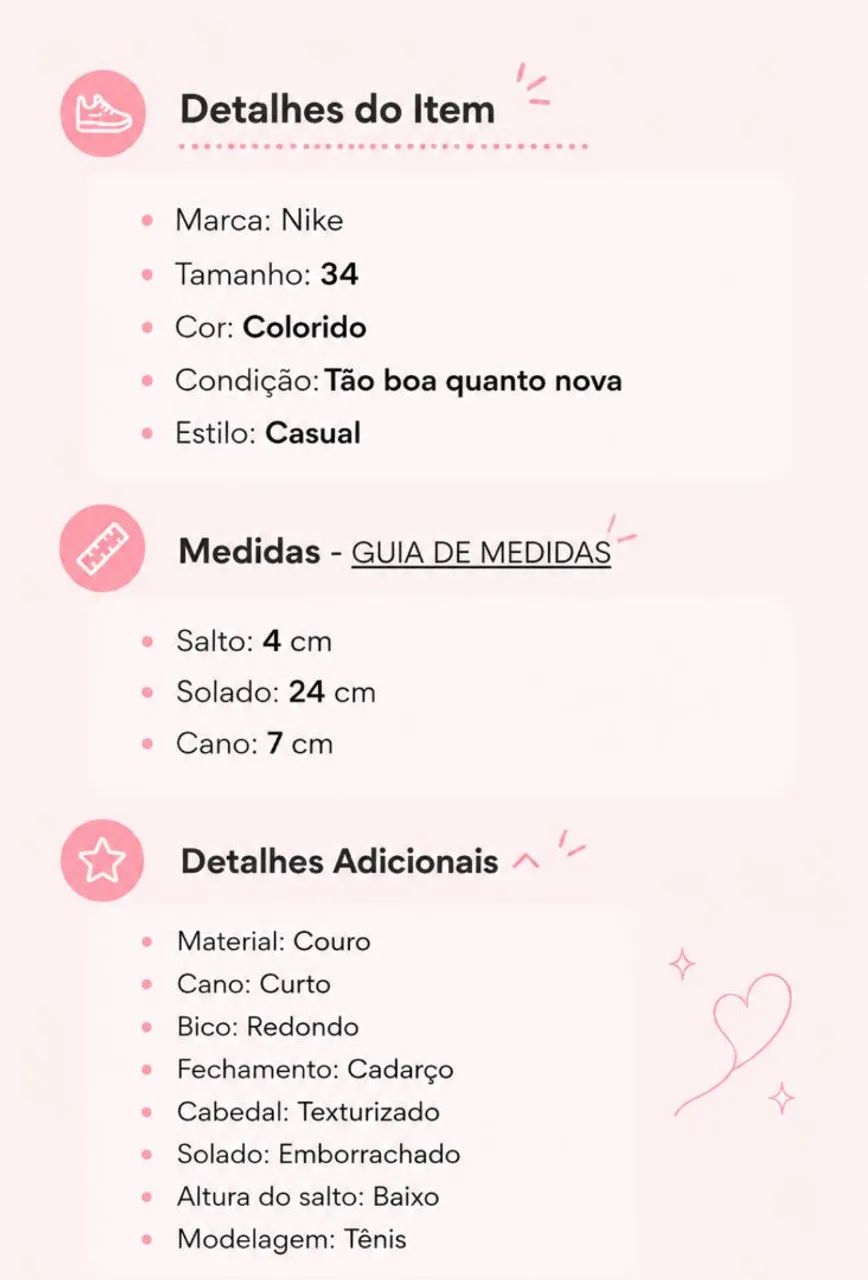 Tênis Nike Air force Shadow Feminino 34 - Foto 4