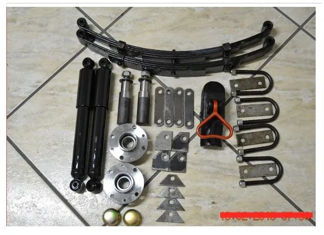 KIT SUSPENSÃO PARA  REBOQUE/TRAILER