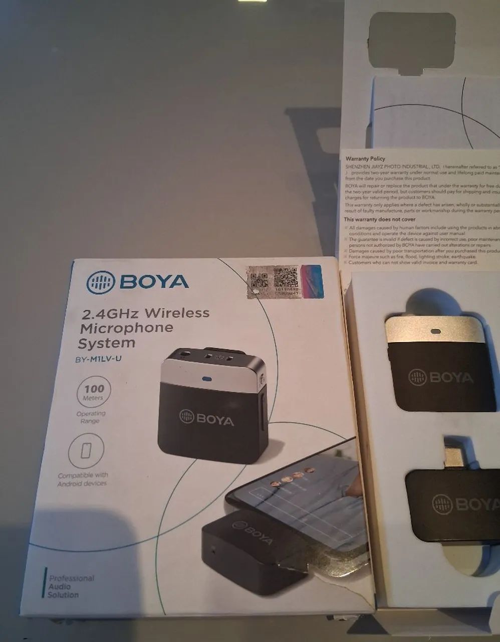 MICROFONE LAPELA BOYA M1LV NOVO - Foto 2