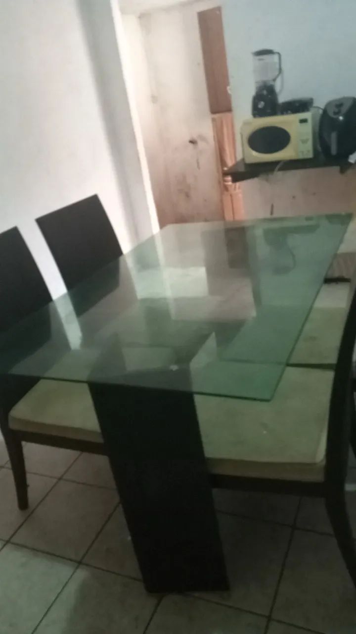 Mesa de vidro 