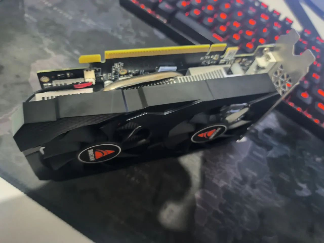 Placa de vídeo - RX 580 Biostar - Foto 4