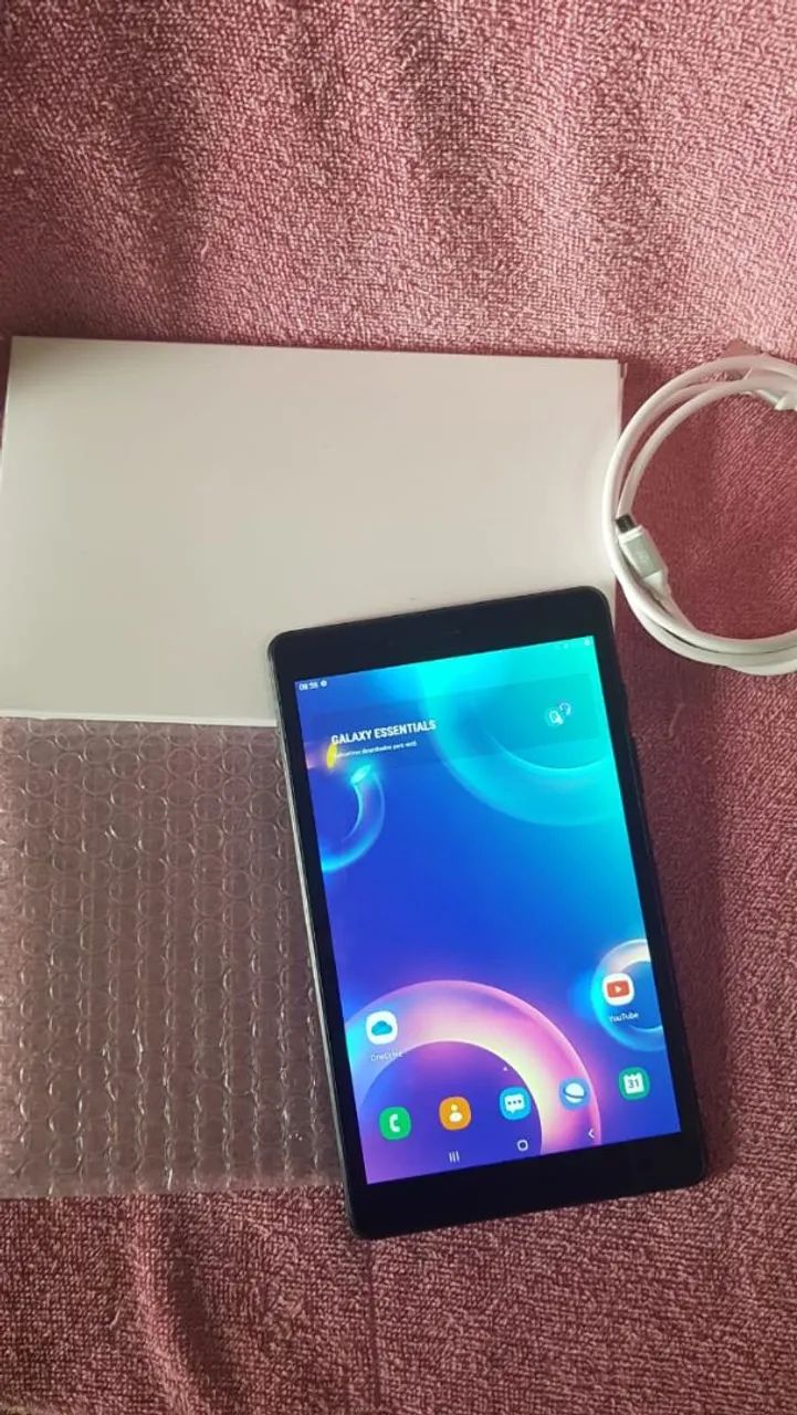 Tablet Samsung 32 gigas + caixa 