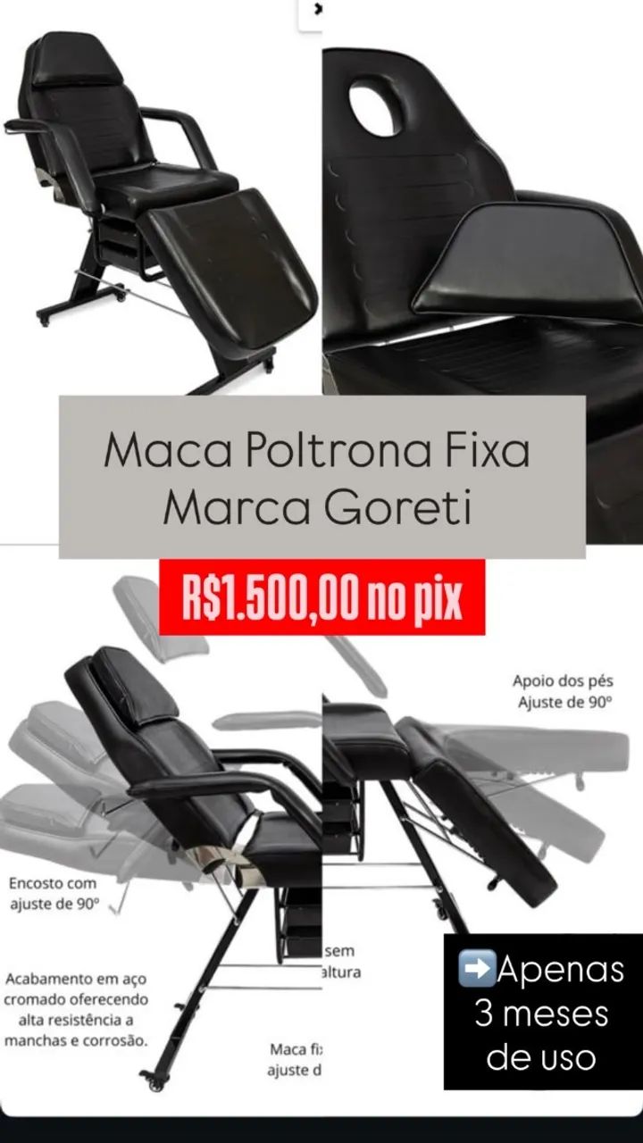 Maca Poltrona Luxo Goreti