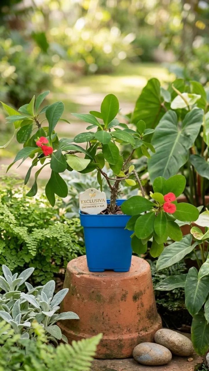 Muda de planta suculenta