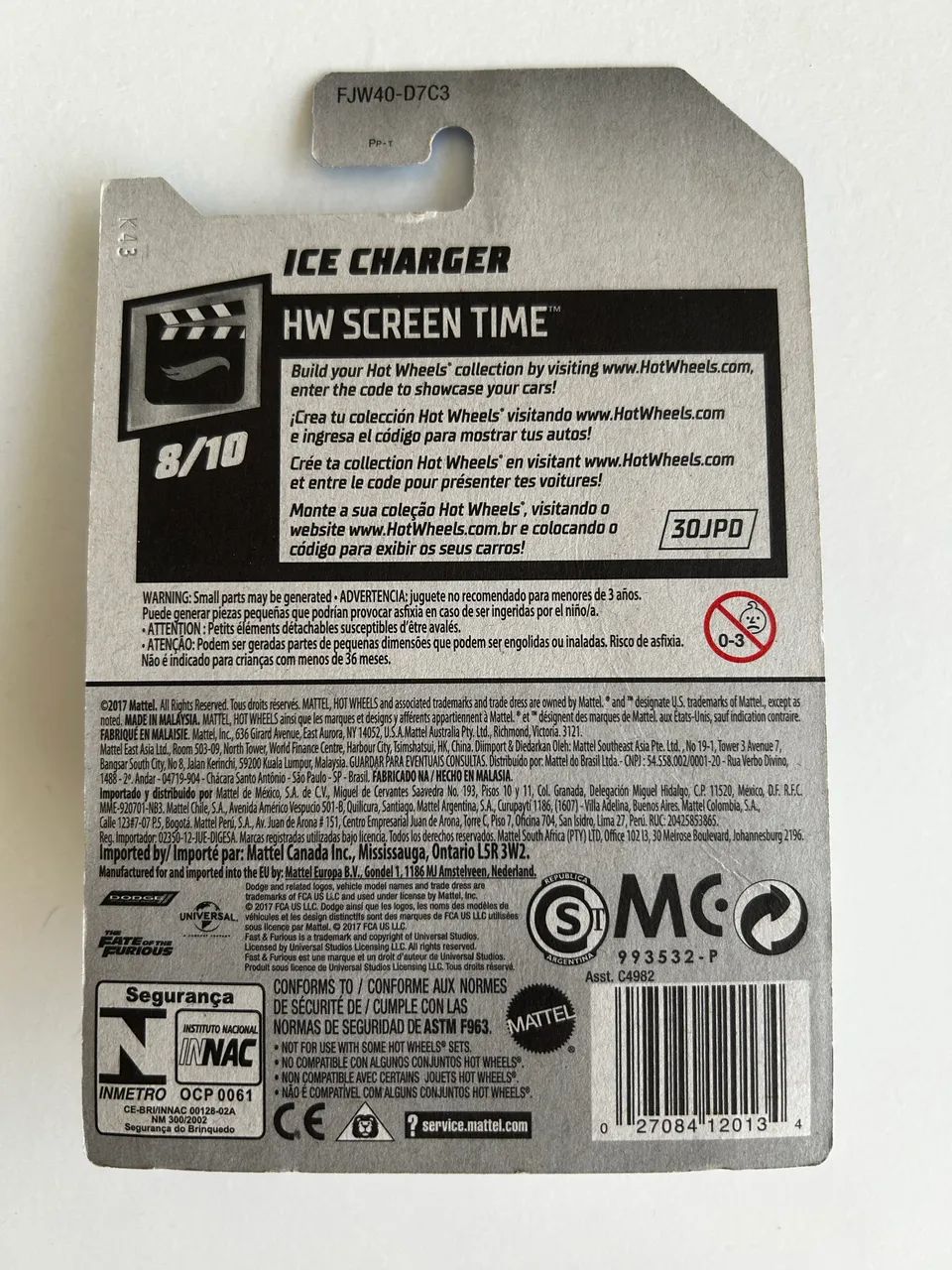 Hot Wheels Velozes e Furiosos Ice Charger - Foto 3