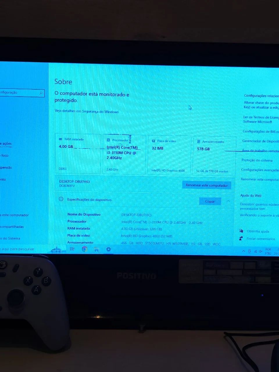 Vendo PC completo para estudos e jogos - Foto 4