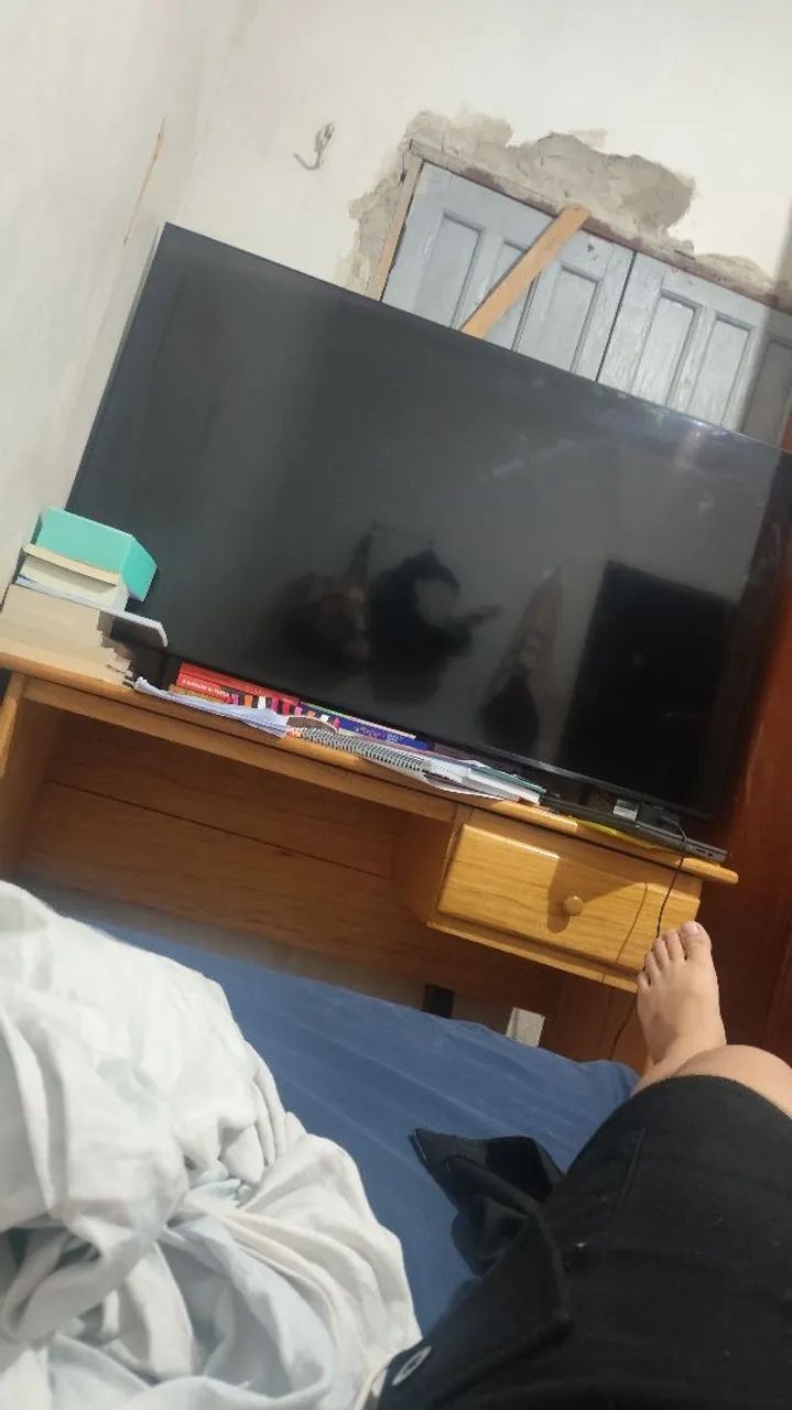 TV COM DEFEITO- 55 POLEGADAS SAMSUNG CRYSTAL UHD