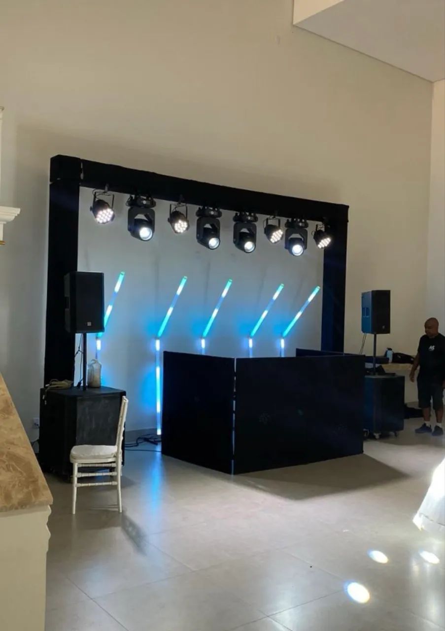 Som, estrutura, iluminação, Dj.  - Foto 3