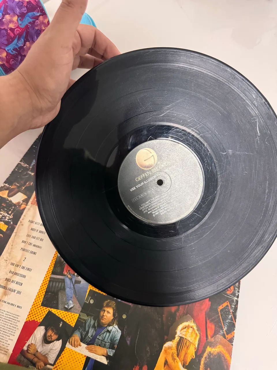 Lp Vinil Guns N Roses Use your Illusion 1 e 2 - Foto 4
