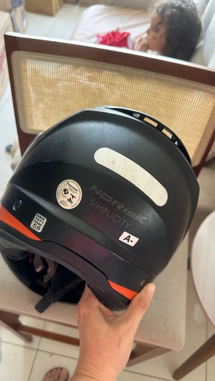 Capacete normal 58 - Foto 3