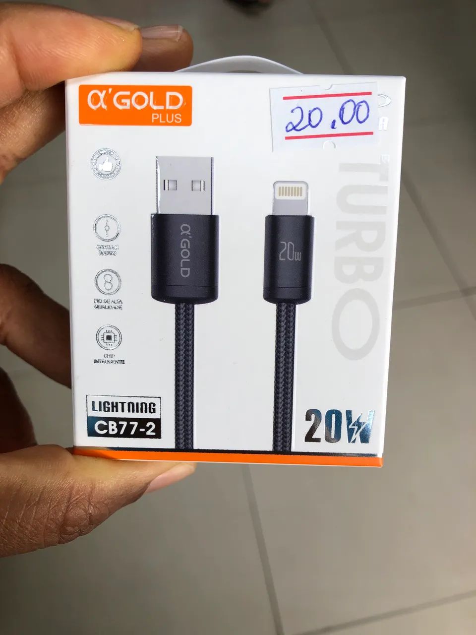 Cabo USB para iPhone e Android  - Foto 2