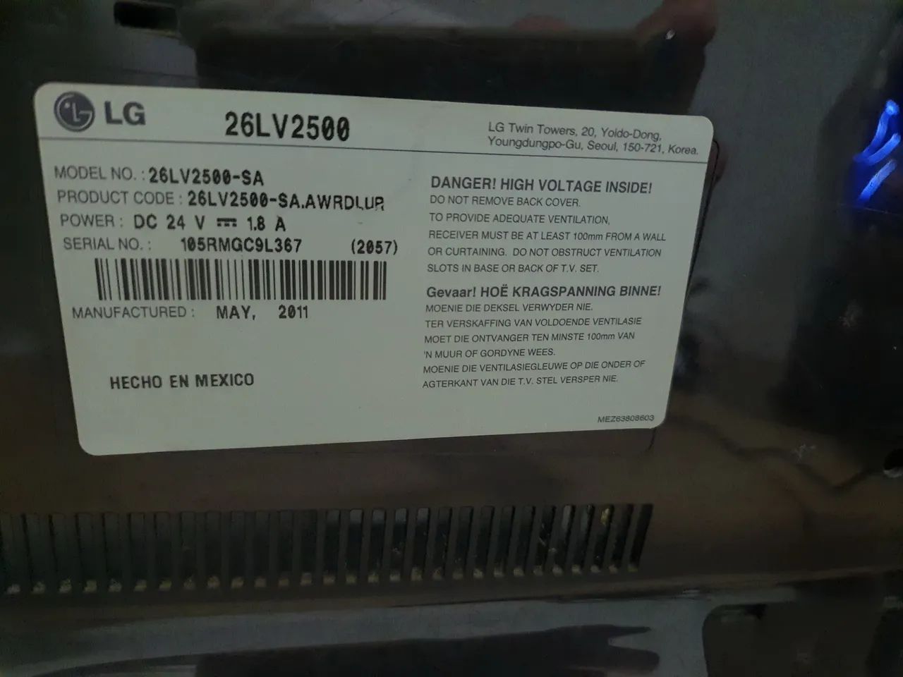 TV LG 26 Polegadas - Foto 3