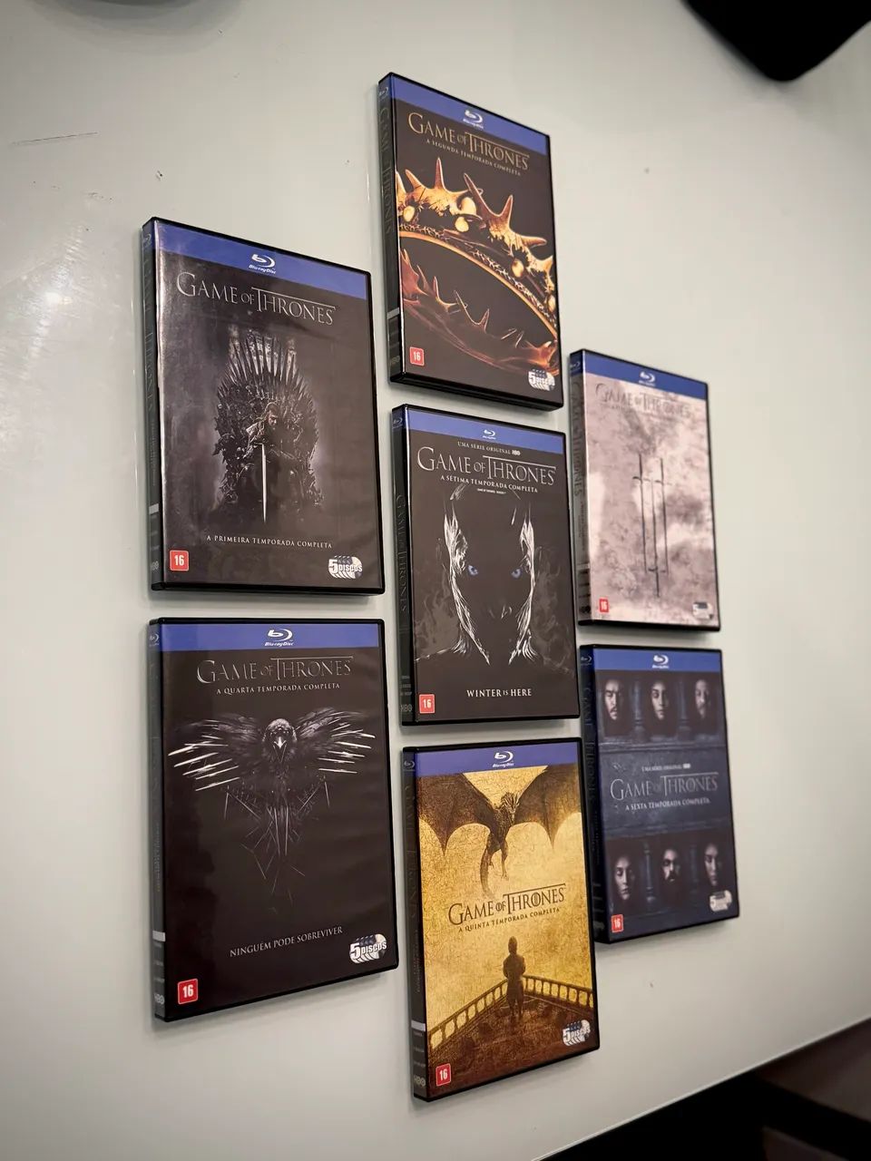 DVD Coleção Completa Game Of Thrones-7 Temporadas - DVD, Blu-Ray e