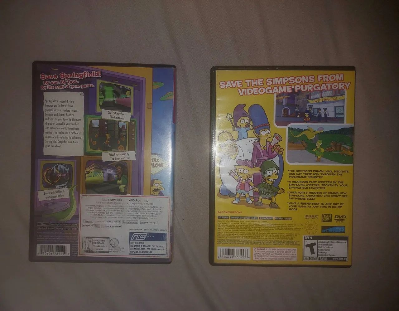 Jogos SIMPSONS Ps2 - Foto 2