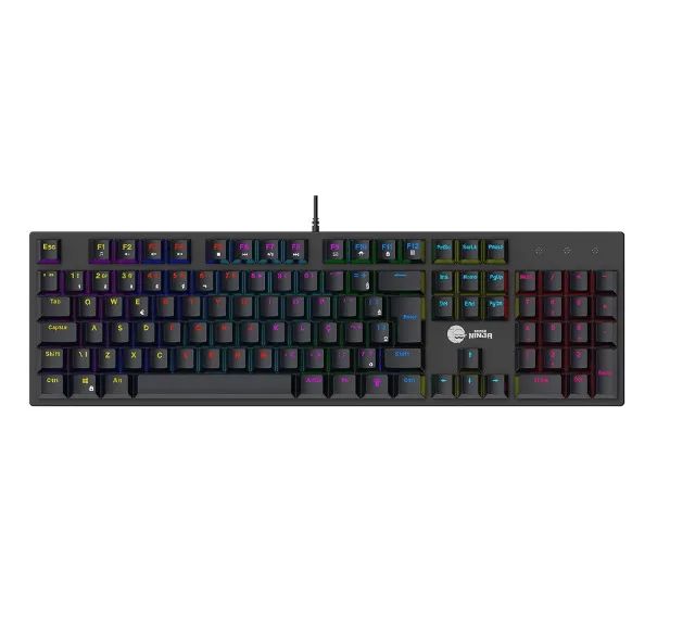 Ninja Leap Mechanical Gaming Keyboard with Blue Switches, ABNT2 Layout