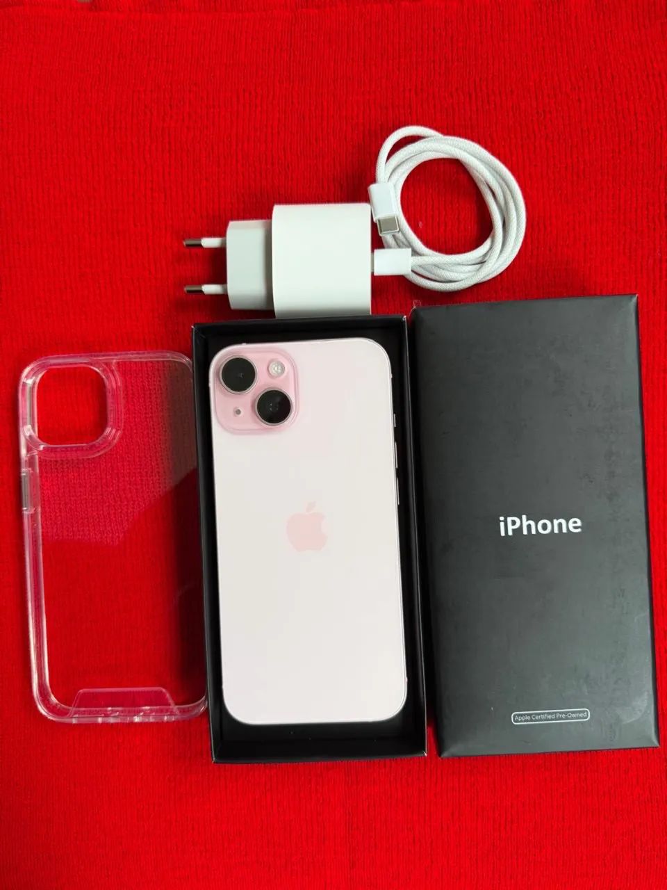 iPhone 15 rosa 128 gigas sem oferta 