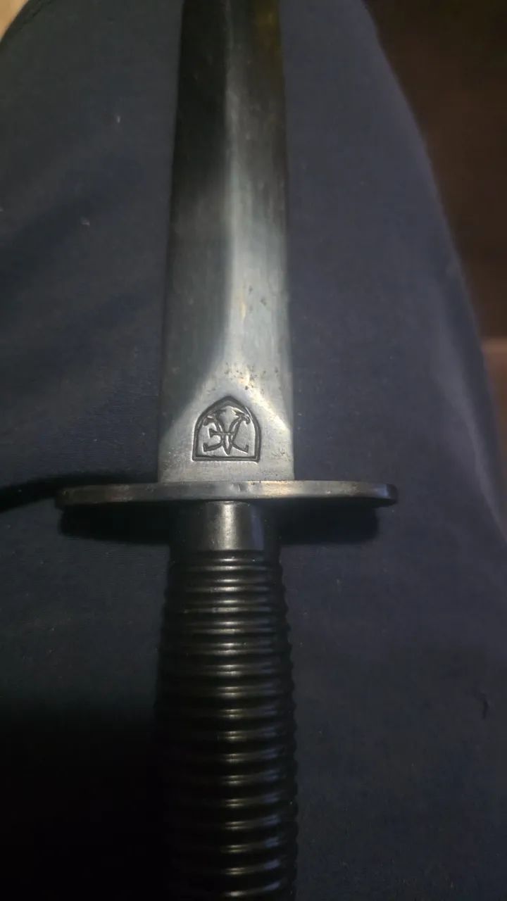 Faca antiga militar  - Foto 3