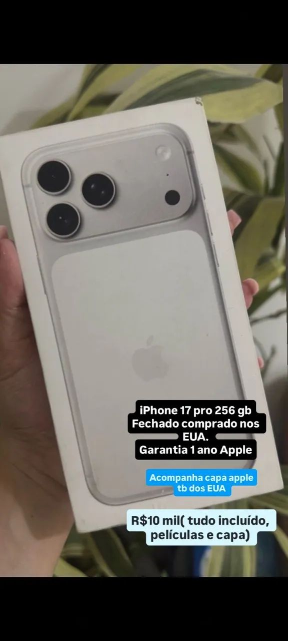 iPhone 17 PRO lacrado - Celulares e Smartphones - Copacabana, Rio