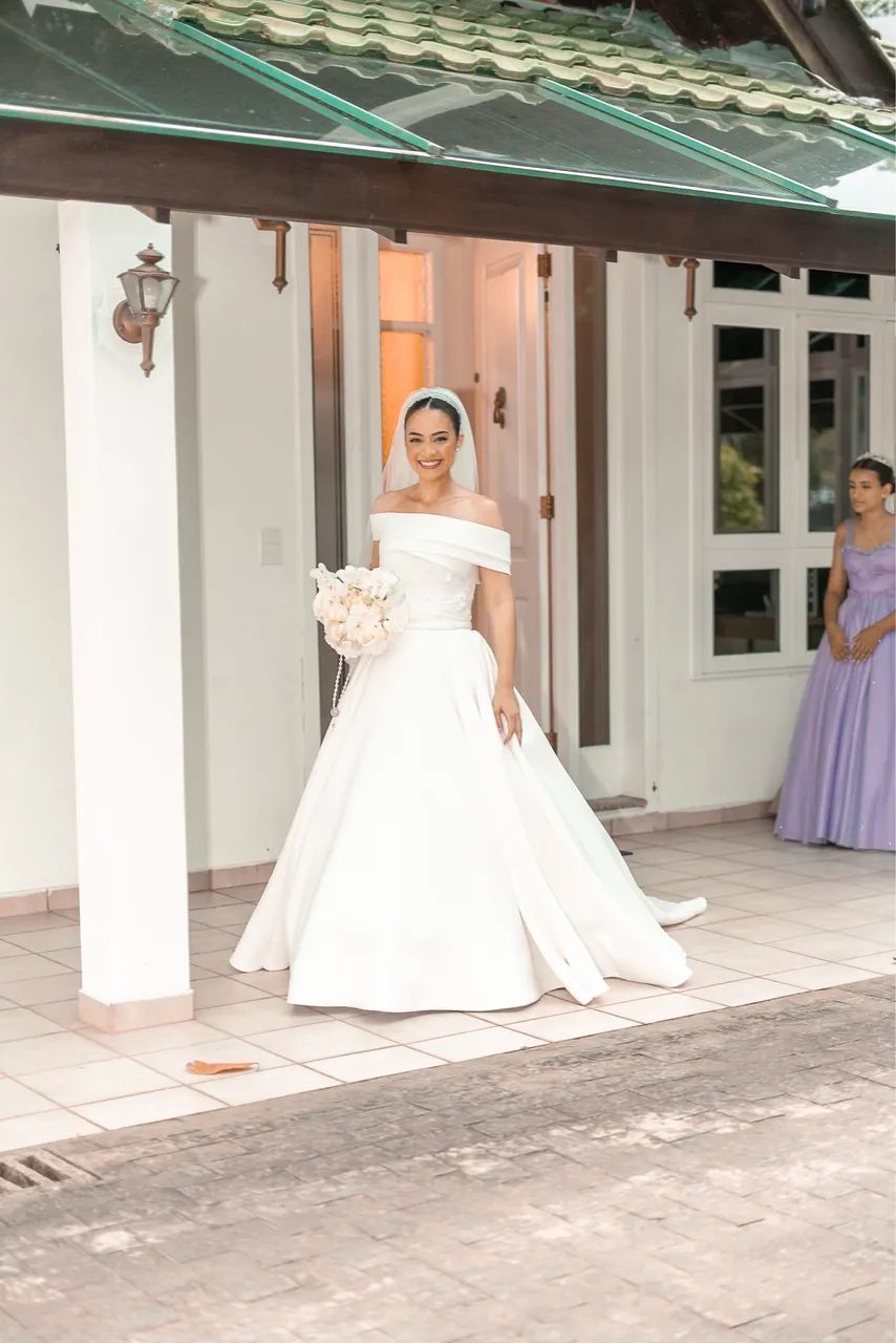 Vestido de noiva princesa