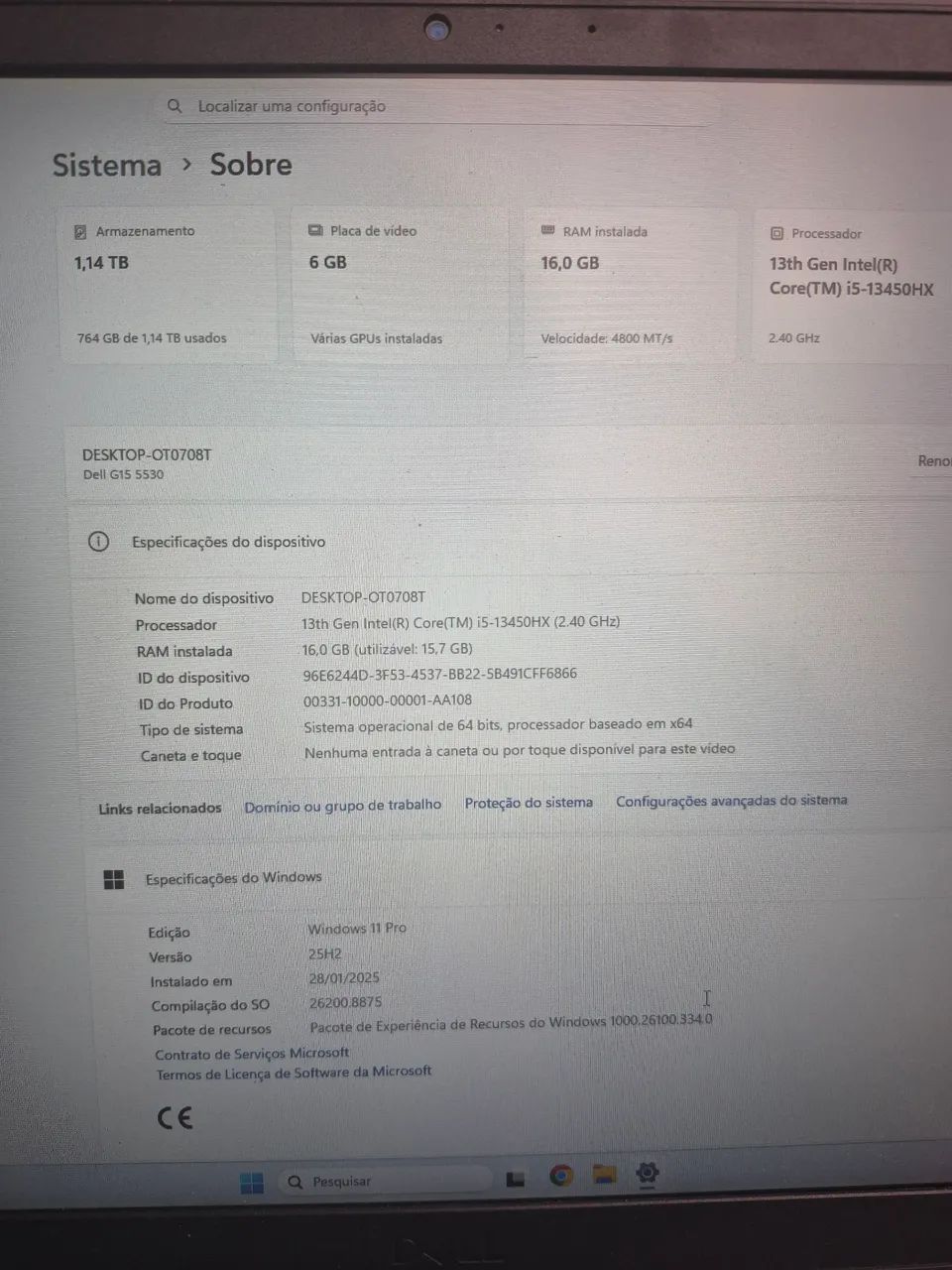 Notebook Gamer Dell G15 - Foto 2