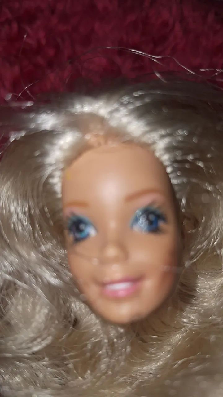 Cabeca da boneca Barbie - Foto 2