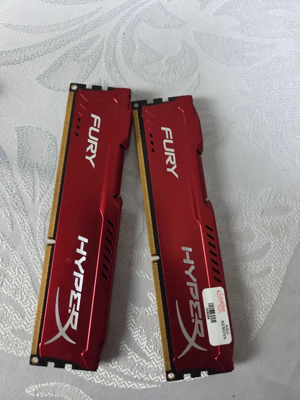 Memoria ram ddr3 hyperx 1600mhz 2 pentes de 4gb