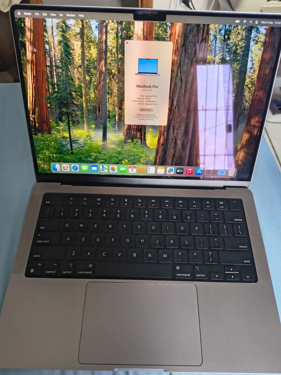 Macbook Pro 2021 M1 Pro 16GB / 512GB SSD 14 Pol - Notebooks