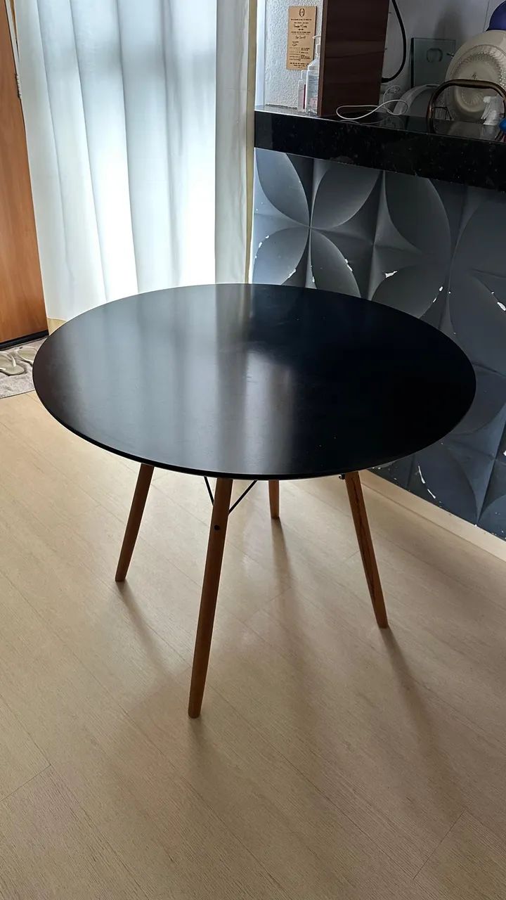 Mesa Eames Eiffel Redonda 90cm - Foto 4