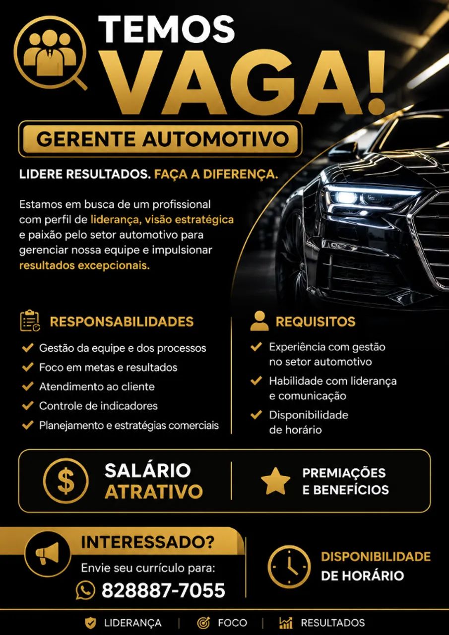 Gerente de Vendas 